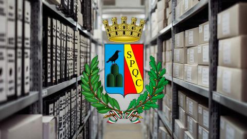 Immagine di un archivio cartaceo Immagine di un archivio cartaceo
