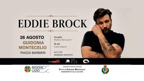Eddie Brock - 26 Agosto 2026 Concerto con ingresso gratuito Piazza Barbieri ore 21