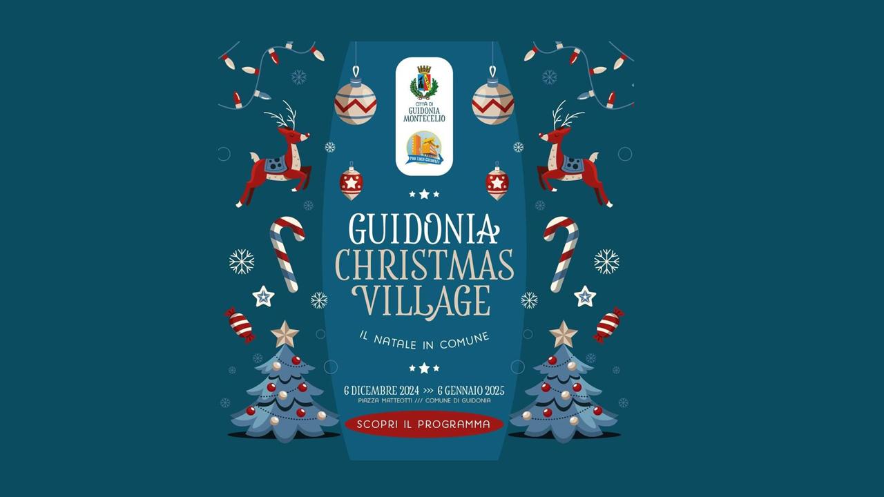 Locandina del Guidonia Christmas Village