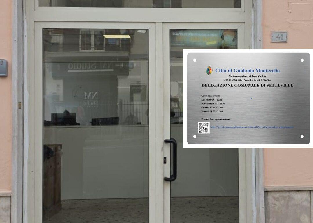 Porta di ingresso della Delegazione di Setteville